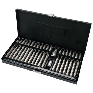 40-dielna sada skrutkovačových bitov – imbus, torx, spline YT-0400