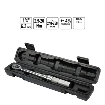 Momentový kľúč 1/4" – 2,5–20 N·m YT-07511