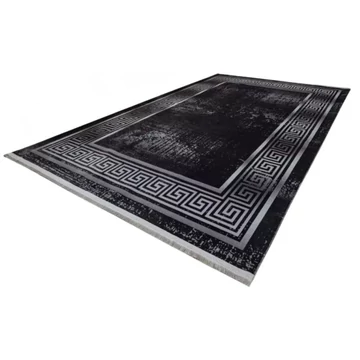 Velvet 754 Black 200x280cm Exkluzívny koberec s krátkym vlasom