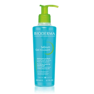 Bioderma Sébium čistiaci gél – Purifying Cleansing Foaming Gel Pump 200 ml 116716