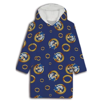 Plyšové pončo Sonic the Hedgehog pre dospelých AYM071849