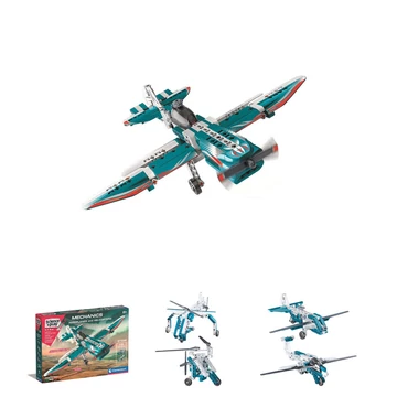 Stavebnice lietadiel a vrtuľníkov 10 v 1 CMC50811