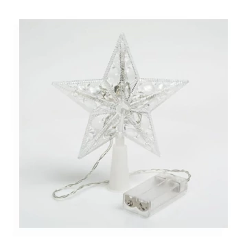 LED ozdoba na stromček XHUA – biele svetlo, 21 cm S042-2