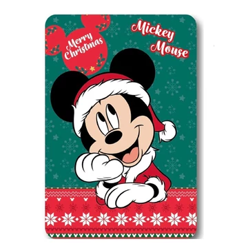 Vianočná fleecová deka Disney Mickey 100 × 140 cm FML350019