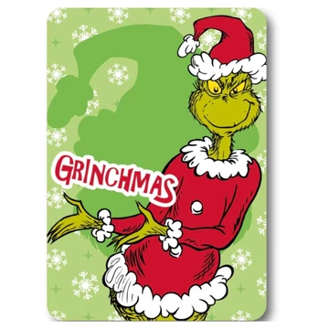 Vianočná fleecová deka Grinch 100 × 140 cm FML367277