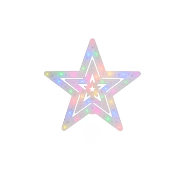 Vianočná hviezda LED dekorácia LI-KR-04