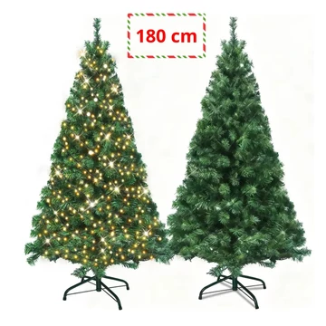 Umelý smrek s teplým bielym LED osvetlením – 180 cm KX8947408-2