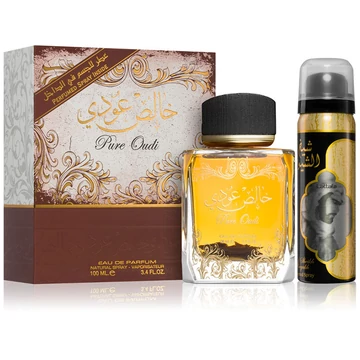 Lattafa Pure Oudi Eau de Parfum + Deodorant Spray unisex 100 ml + 50 ml – 6426185651068