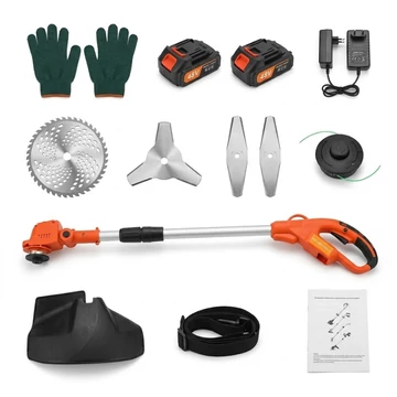 Sada akumulátorovej kosačky a vyžínača Welnek Tools 48 V VK-4050
