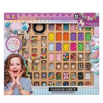 iWELL Creative Beads – Fashion Girl's Kreatívna sada na výrobu šperkov IW-120