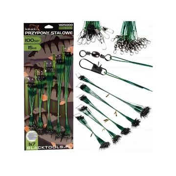 Hokkaido oceľové prednášky na lov šťúk 100 ks v 5 veľkostiach 15–28 cm W25000-Z