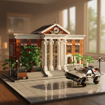 Back to the Future 4269-dielna stavebnica Hill Valley City Hall 57M8V5VVWK