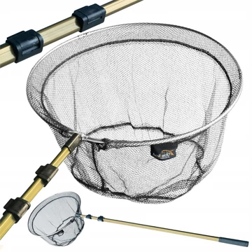 Hokkaido 330 cm teleskopická podberáková sieť – 50 cm košík W14020