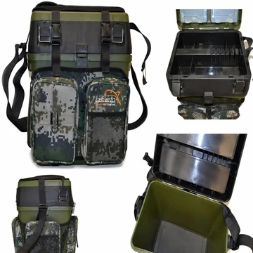 CamoTackle Pro rybárska taška a box v kombinácii W20505