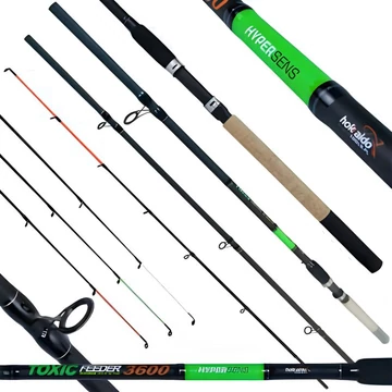 Hokkaido Toxic feederový prút 3,9 m hypersensitive 80–180 g W11219