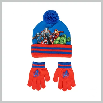 2-dielna súprava Avengers čiapka a rukavice pre chlapcov 2200010261