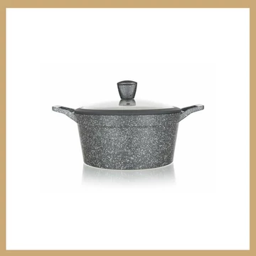 BANQUET Plech s nepriľnavým povrchom GRANIT 28 cm (40050828-A)