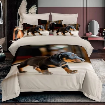 7-dielne kvalitné obliečky Dogs 5 G-03