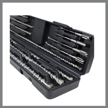 Sada vrtákov do betónu Haina SDS Plus čierna 11 dielov HB-6736