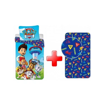 Paw Patrol obliečky a napínacia plachta set JVL0071