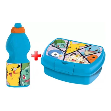 Pokémon fľaša a desiatový box set JVL0084