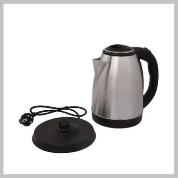 Lesklá rýchlovarná kanvica, INOX 1500 W, objem 2 litre, funkcia automatického vypnutia, LED SHN1500