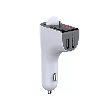 V14 2v1 náhlavná súprava a vysielač do auta + 2 ks USB + TF karta GCH-303 holm9926