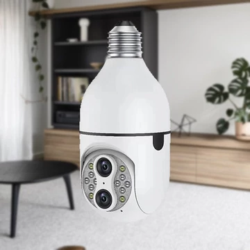 Dvojobjektívová Bezpečnostná Kamera, Lampa Kamera