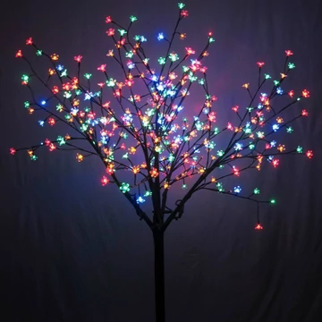 Strom sakura s farebnou LED diódou
