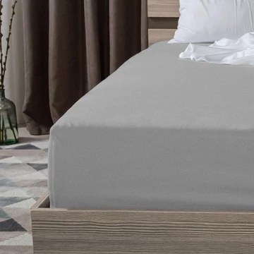 Šedá gumená plachta 200 x 240 cm