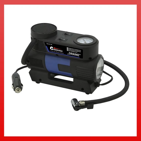 12V DRAME Kompresor s Lampou 07192