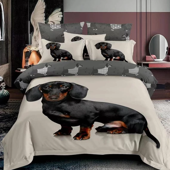 7-dielne kvalitné obliečky Dogs 1 G-03
