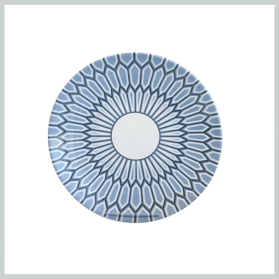 Perfect Home Dezertný tanier 20,5 cm 1030-D modro-biely – 11324
