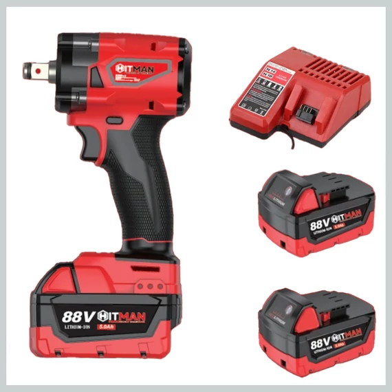 Hitman HT-M18-6806XC akumulátorový rázový uťahovák – 950Nm, 88V