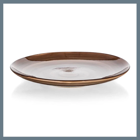 BANQUET PALAS dezertný tanier 21,5 cm, hnedý 60322817