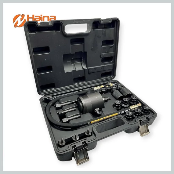 Haina HA-2540 Pneumatická súprava na vyťahovanie dieselových vstrekovačov, 21-dielna, 6-12 bar