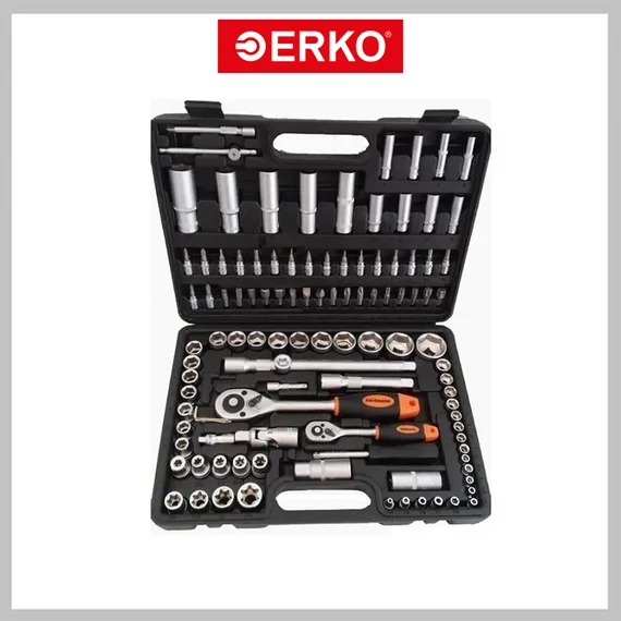 ER-KO Star 108-dielna sada kľúčov 1/2" 1/4" EKT-2108