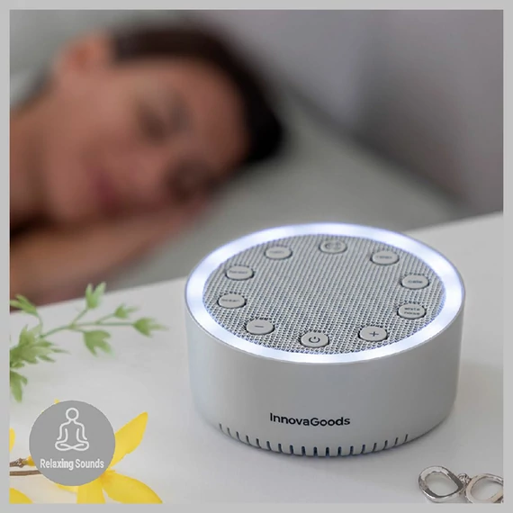 INNOVAGOODS Zariadenie na pomoc pri zaspávaní s bielym šumom 5260103815
