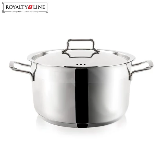 Royalty Line indukčný hrniec s pokrievkou 27,5 litra 40 x 27 cm RL-IN275
