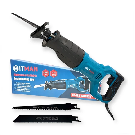 Hitman HT-BRS-3346RSX Elektrická Chvostová Píla, 2800W, Píla s recipročným pohybom