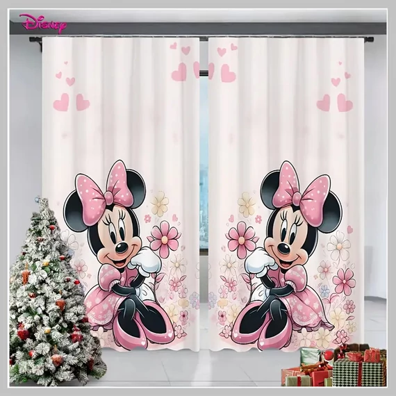 Disney záves Minnie Mouse s motívom 2 kusy BK1247938