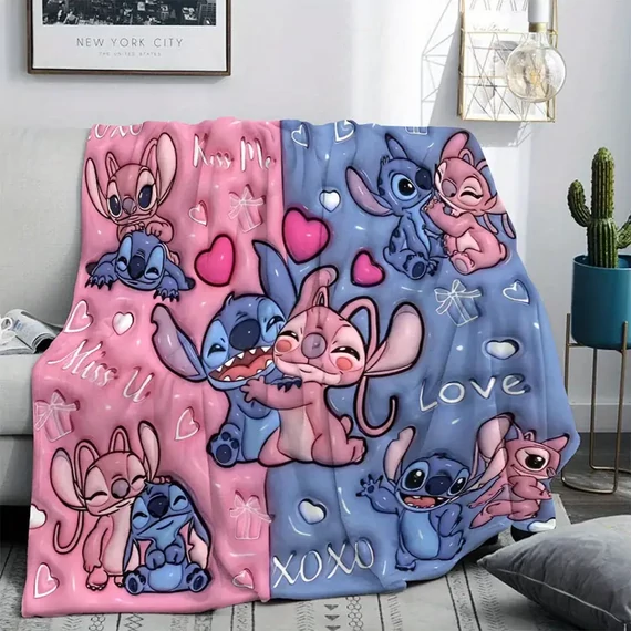 Poliesterová deka s motívom srdca 100x150 cm YT1291444