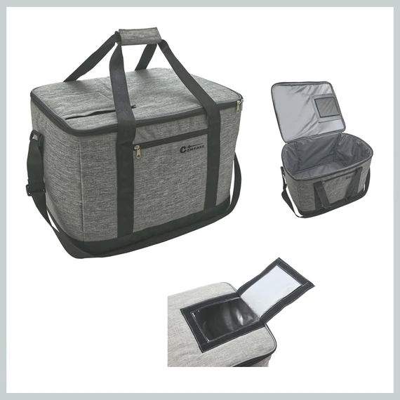 BIG BAG Tepelne Izolovaná Taška 44L Šedá 06515