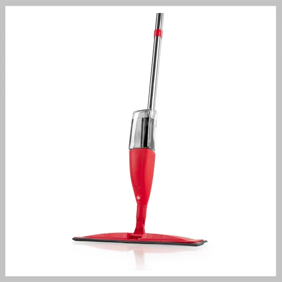 CLEANMAXX Mop s rozprašovačom a nádržkou na vodu, červený DS15057-L