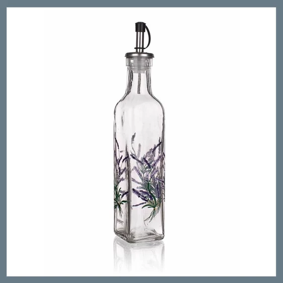 BANQUET Sklenená fľaša na olej 250 ml LEVANDUĽA 04K1007047