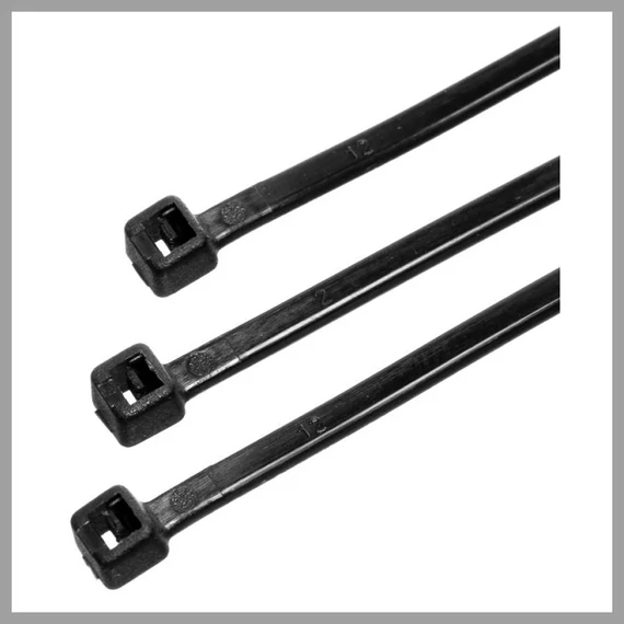 Kabelové sťahovacie pásky | 4,8 x 290 mm | čierne | 100 kusov v balení BP1421-100