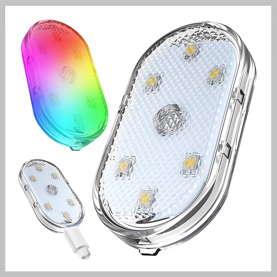 Samolepiace RGB LED náladové osvetlenie do auta 10105