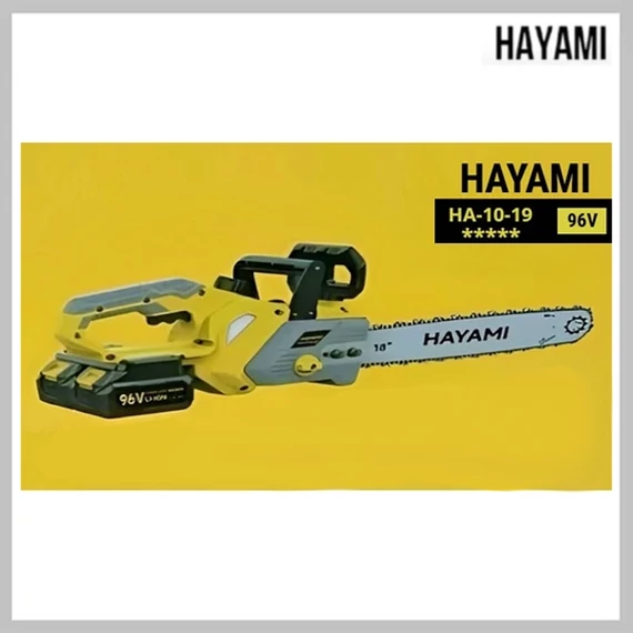 Hayami dvojbatériová vysokovýkonná reťazová píla 18" 96V – HA-1019