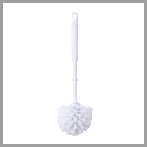 Bergner WC kefa s držiakom – biela, polypropylén – BGIB-3099