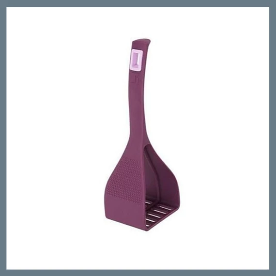 Bergner Silikónová škrabka na zemiaky, fialová BG-1147-PU